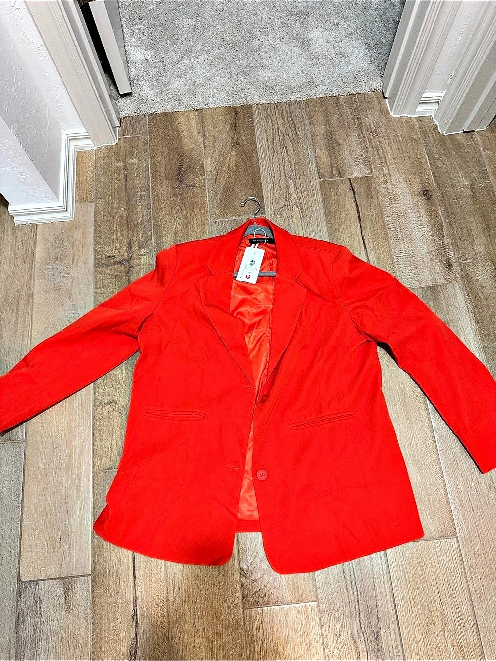 Orange Blazer